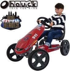 Hauck Fire Rescue Pedal Go Kart ‎kids ride on